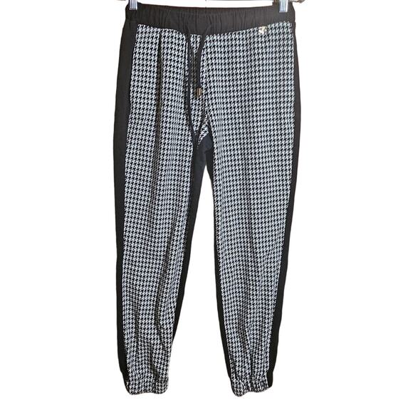 Twinset Houndstooth  Jogger Sweatpants Size Small - Picture 1 of 4
